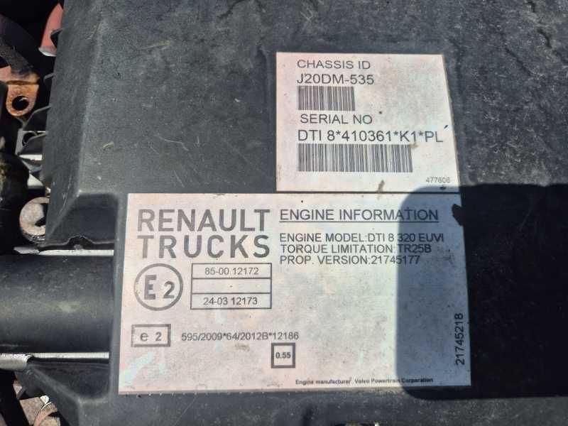 Motor Renault DTI8 320 EUVI complet cod motor DTI8 320