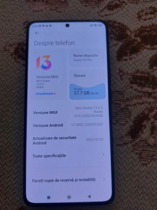 xiaomi 12T pro 400 lei
