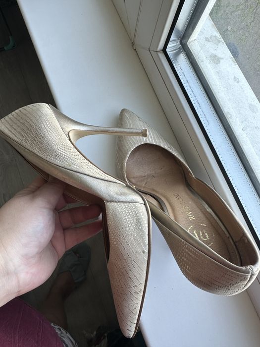 Туфли женские кожаные