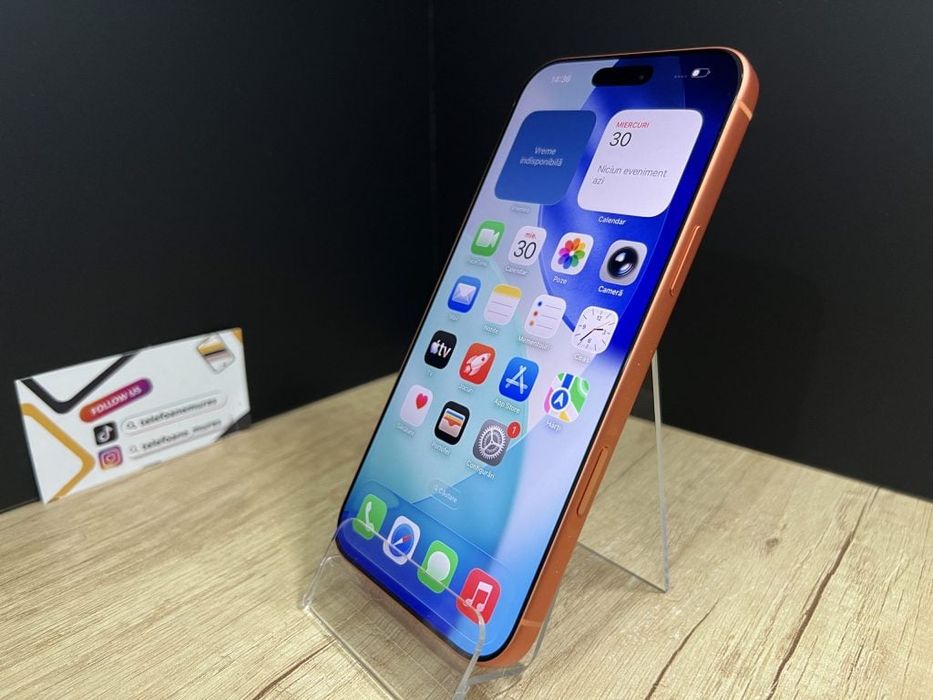 iPhone 17 Pro Max 256Gb Second-Hand 3 ani garanție, Telefoane Mures
