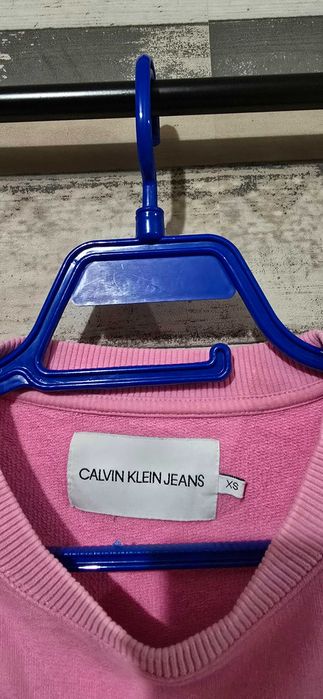 Calvin Klein xs-дамска къса блуза (х-596)