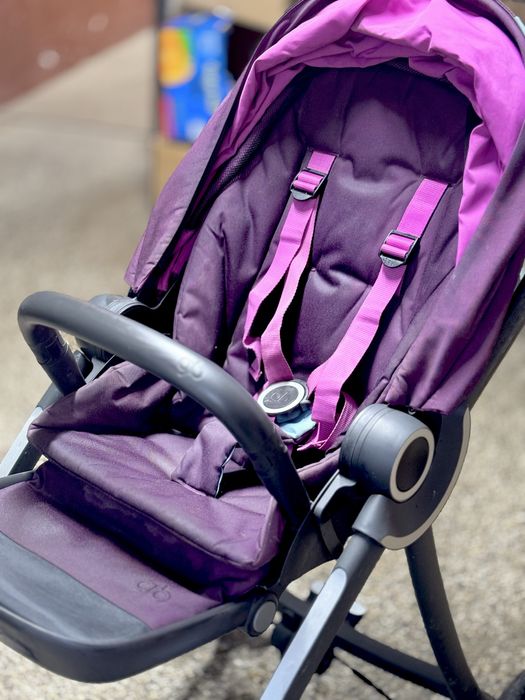 Детска количка GB maris 2в1 цвят лилаво
