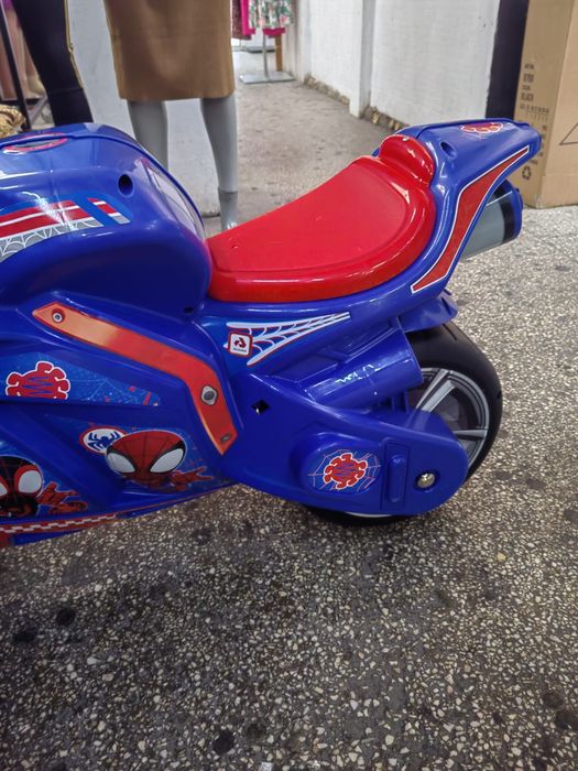 Motocicleta fara pedale Spiderman