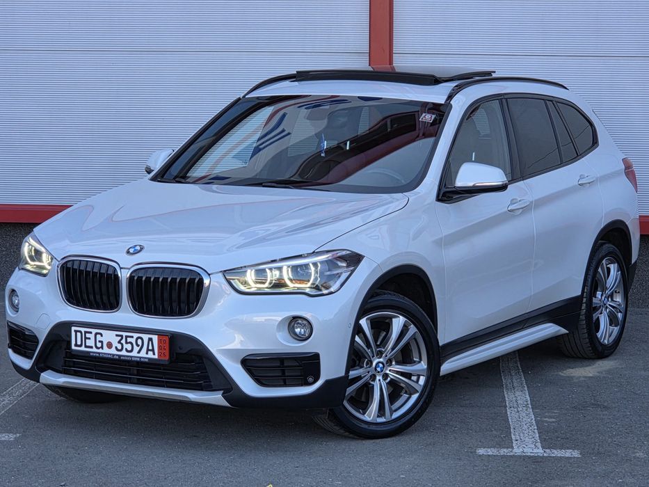 Bmw X1 / 2.0 d/ 190 Cp/ X-drive 4×4 / Automată/ Euro 6 / Panoramă / Camera / Distronic ACC / Line Assist / Alb Perlat / Keyless Go-Entry