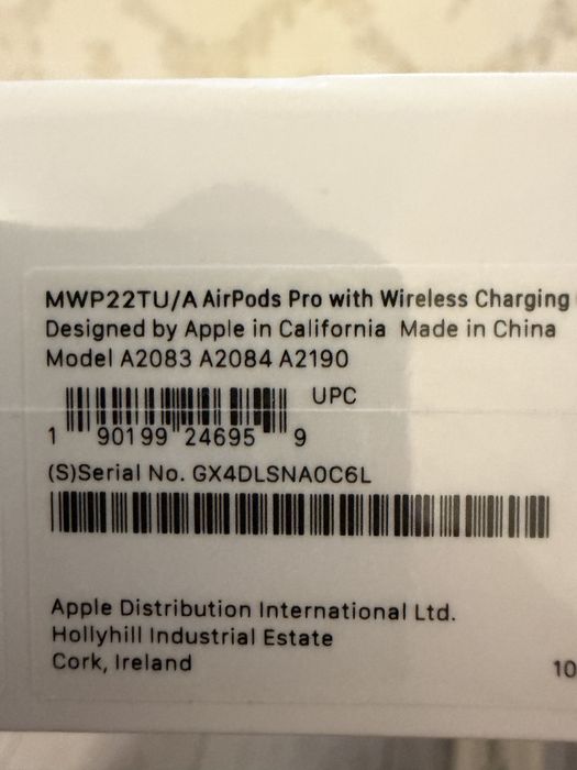 Airpods pro 2 новые