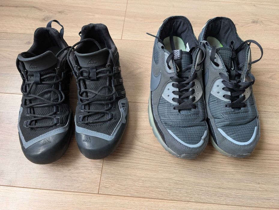 Два чифта маратонки Nike Air Max 90 и Adidas terrex d67031