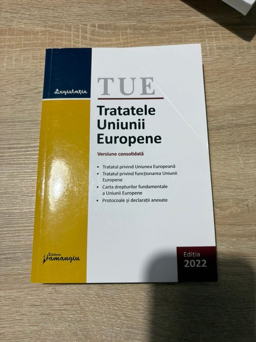 Carte Tratatele Uniunii Europene