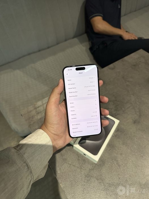 Iphone 15 pro max 87% 512tali
