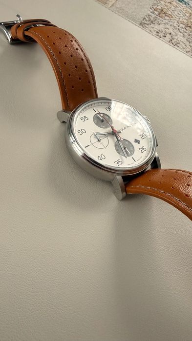 GANT GT037007 Ceas mana SUPERB elegant maro/ gri/ alb