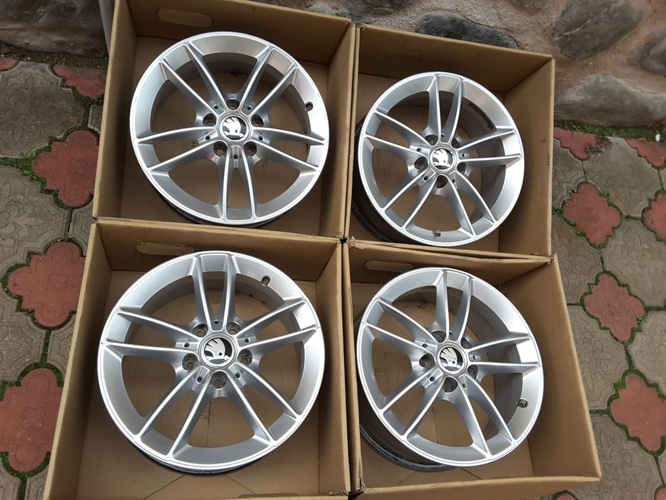 jante aliaj 16; 5x112; Skoda Superb, Octavia 2, Octavia 3,Octavia 4