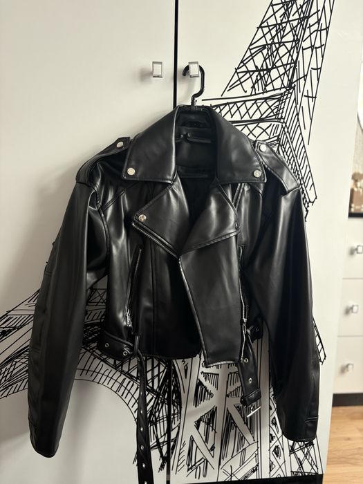 Кожено яке S размер