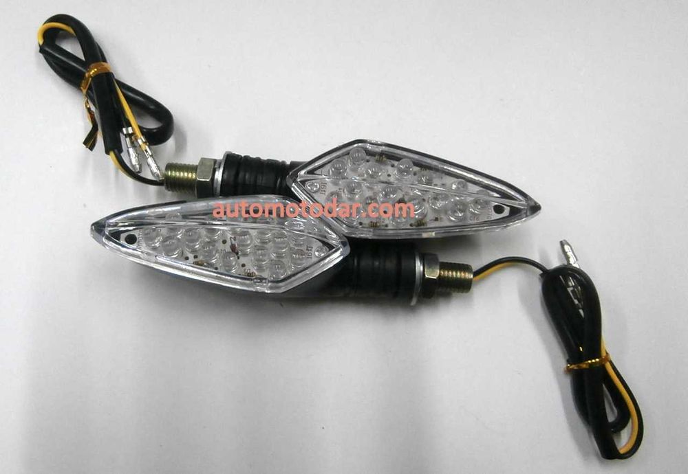 Диодни мигачи за мотор оранжева светлина