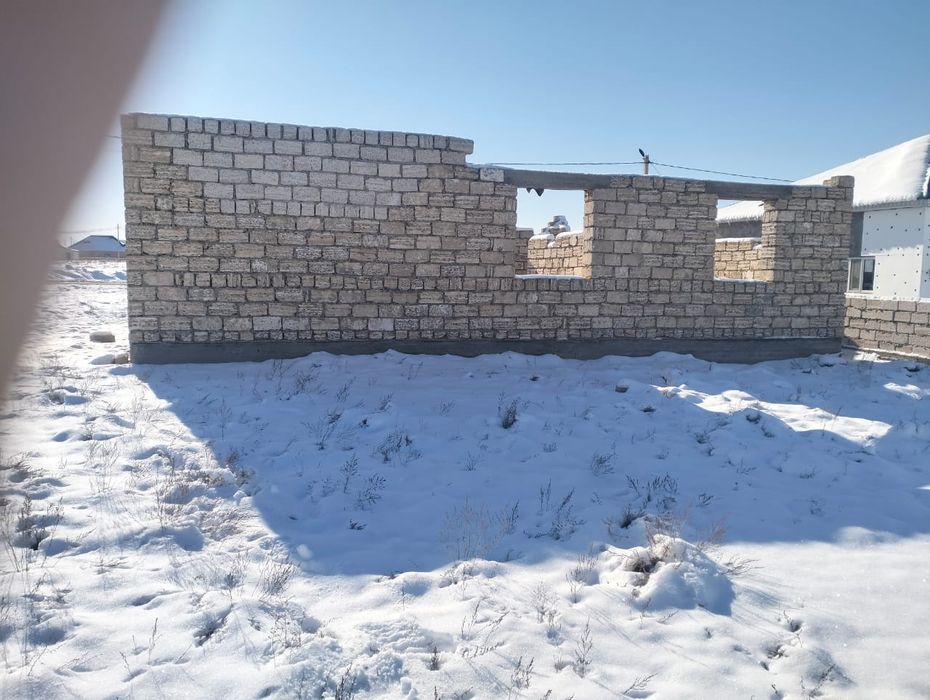 Срочно продам землю с недостроенным домом