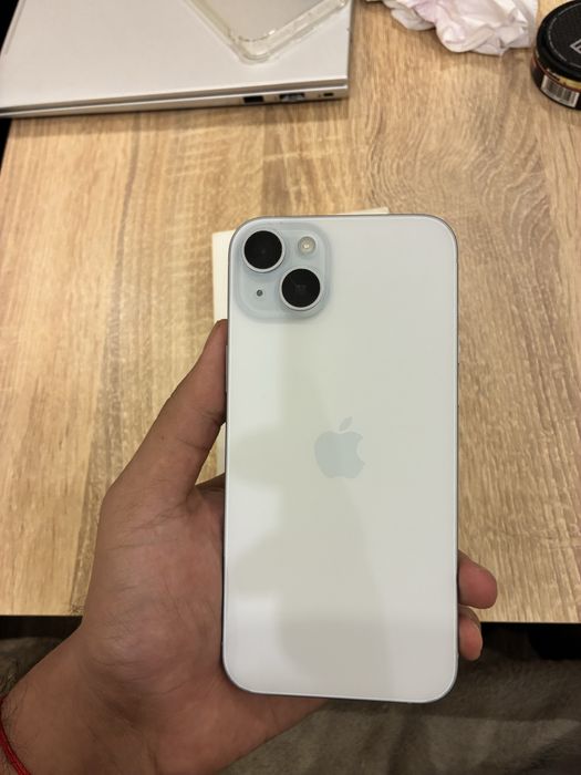 Iphone 15 Plus blue като новв!!