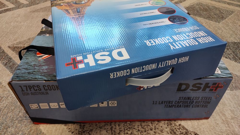 Set profesional vase de gătit și plită inducție DSH