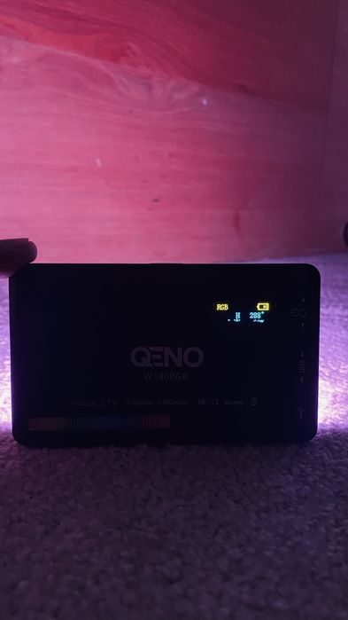 Видео лампа RGB QENO