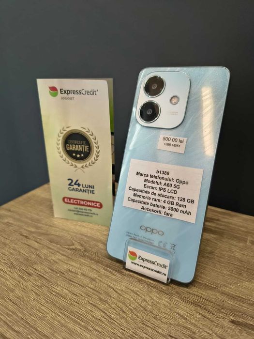 (AG51) Oppo A60 5G b1388 - Garantie 2 ani!