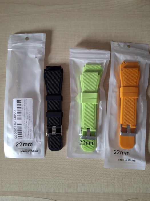 Curea ceas silicon (disponibil verde și portocaliu)