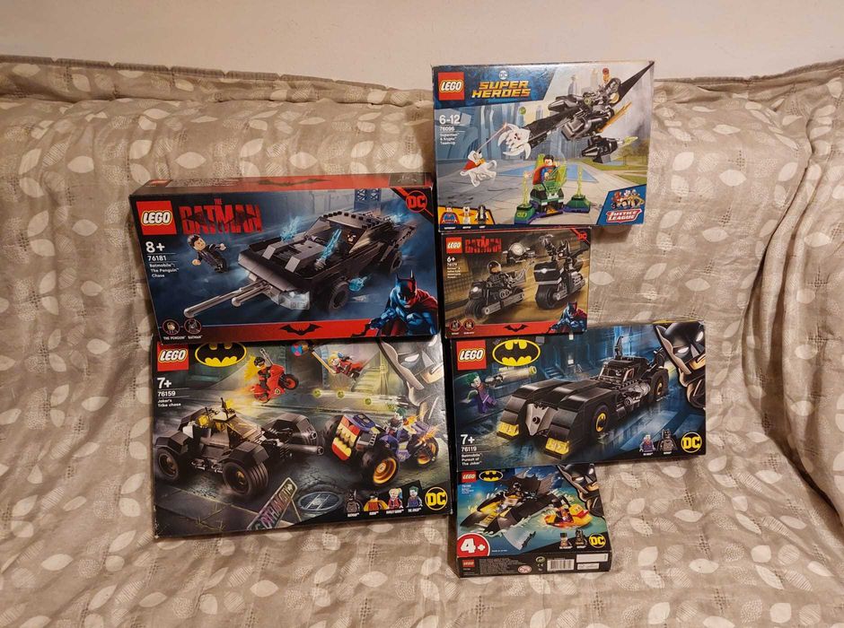Vand colectie LEGO BATMAN DC in stare impecabila