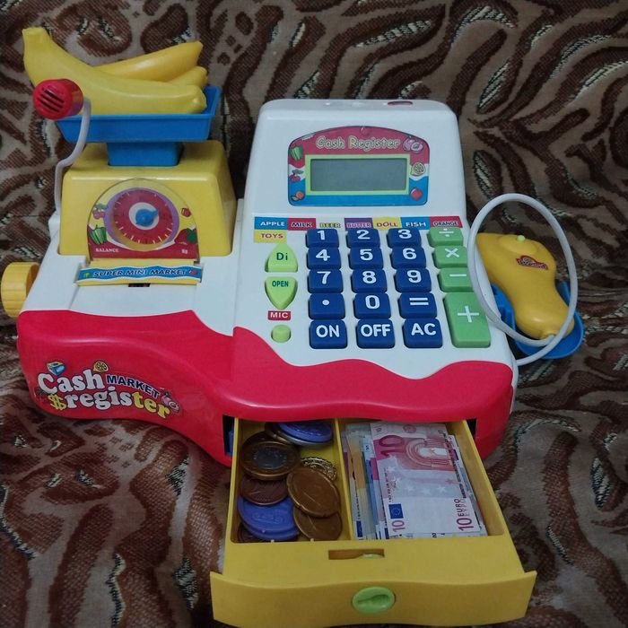 Касса игрушечная