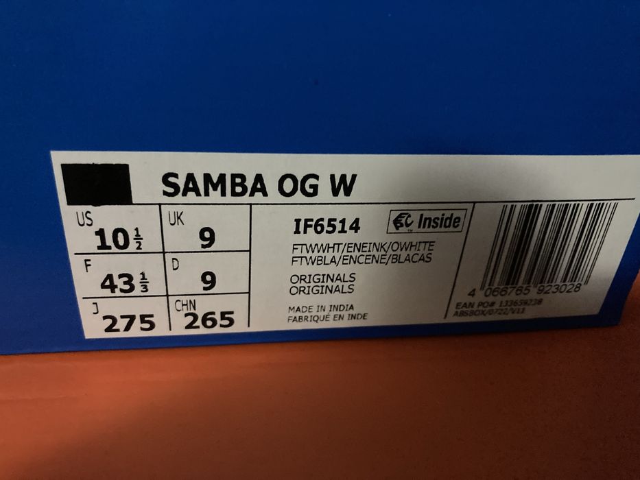 Мъжки оригинални маратонки Adidas Samba OG W