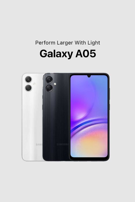 Telefon mobil Samsung Galaxy A05 64GB 4GB RAM 4G Silver Nou Sigilat