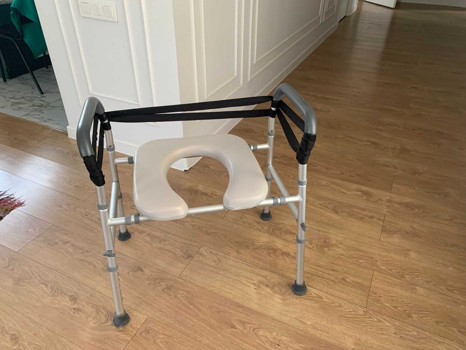 сиденье для унитаза с ручками