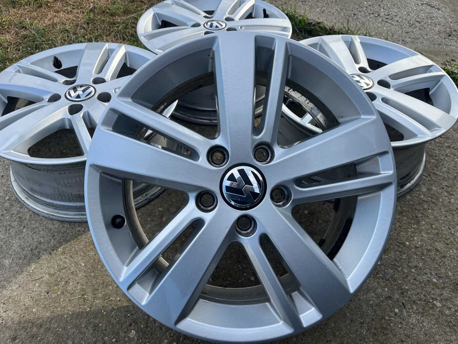 Jante Aluminiu pe 16 VW PASSAT GOLF Jetta Touran Caddy 5x112