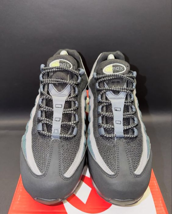 Nike Air Max 95 Retro Logo Black/Grey Volt - 40,41,42,43,44,45,46