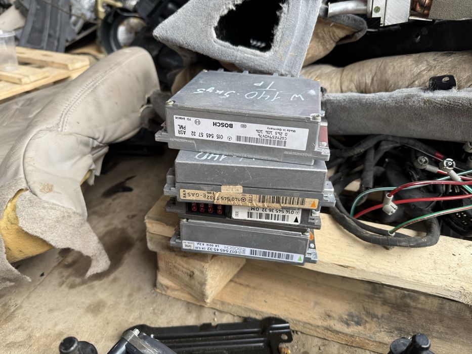 W124 на разборе с Японии