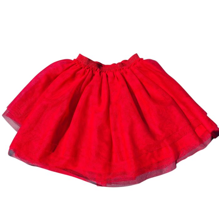 Fusta rosie 4-5 ani H&M, 104-110, potrivita si pentru Craciun