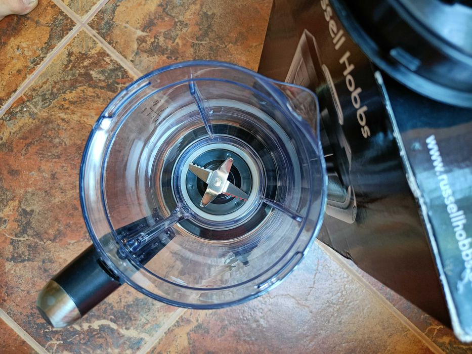 Blender Russell Hobbs 800 W, vas 1.5 L, 12 viteze, INOX