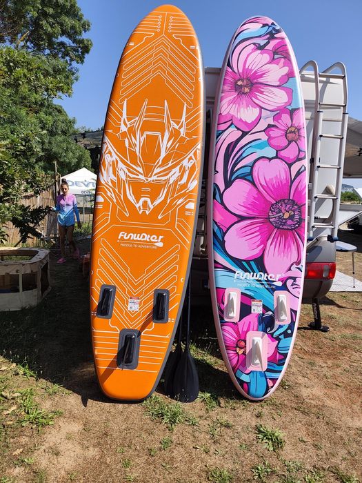 Надуваем падълборд  FunWater Flowers 11', SUP.