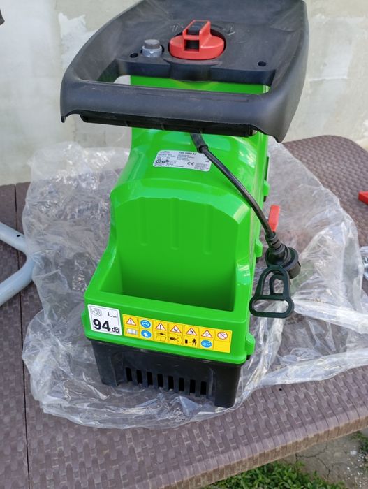 Florabest чисто нова дробилка за клони