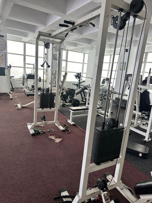 Aparate fitness.