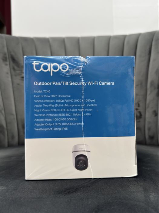 Tapo TC40 Outdoor Pan/Tilt Security Wi-Fi Camera – 1080p Full HD