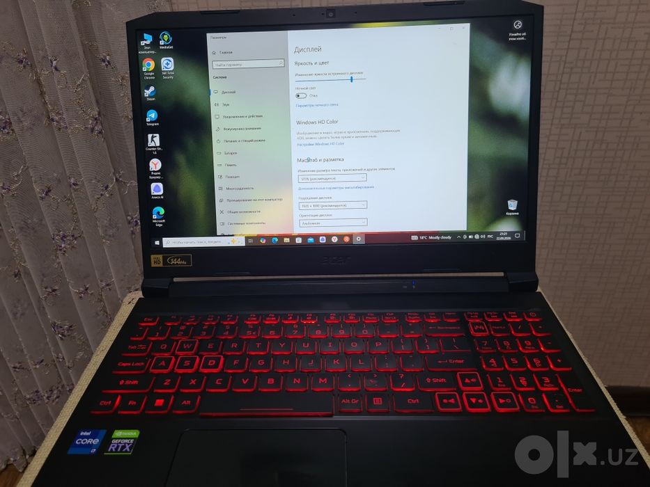 Acer nitro 5, i7 11800H 3050ti