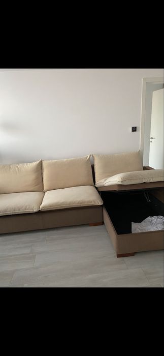 Canapea extensibila - Mobila Dalin - 3 locuri - cu saltea proprie