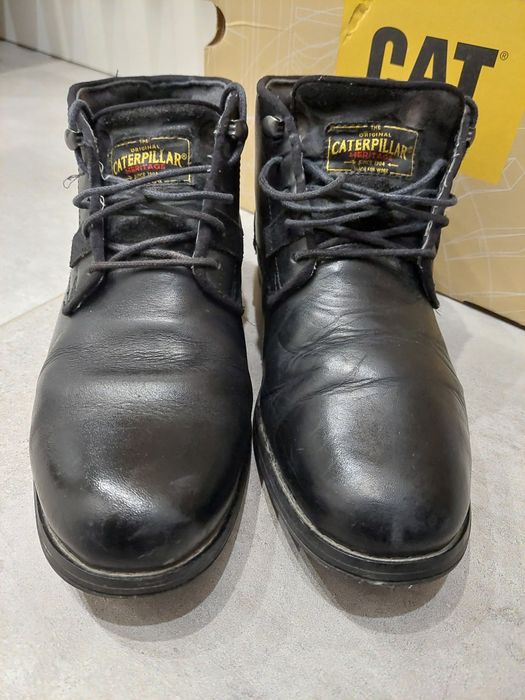 Мъжки боти CAT /Caterpillar/ естествена кожа 40-41 номер