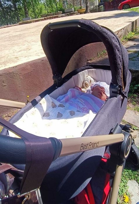 Chicco количка Best Friend Pro, Black комбинирана