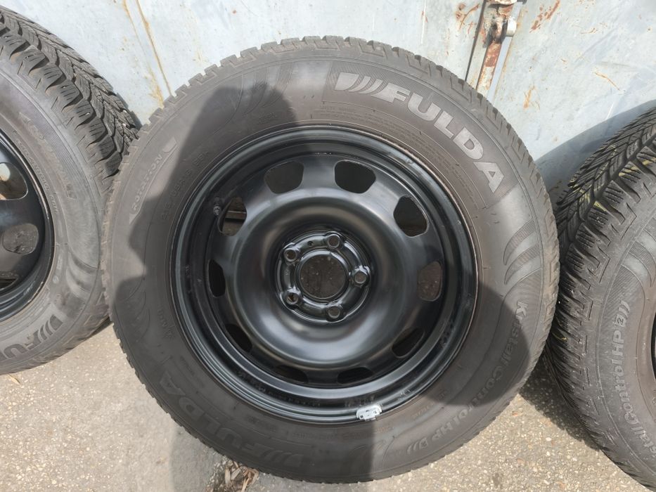 Roti Jante iarna Dacia/Renault  Duster 215/65R16 FULDA +Jante Otel