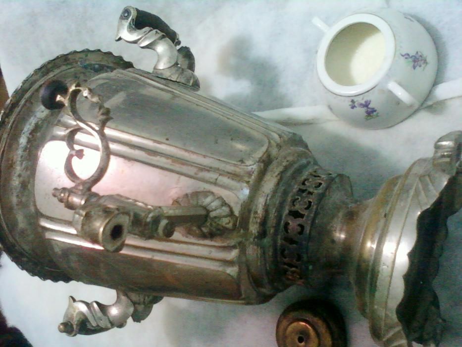 Большой Самовар на на дровах работающий .Фабрика Б.Г. Тейле с сыновьям