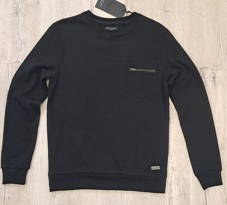 Мъжки ватиран пуловер "Brave soul" -S, M, L и XL