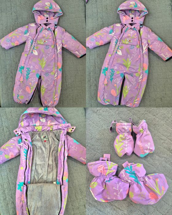 Продам зимний комбинезон на девочку