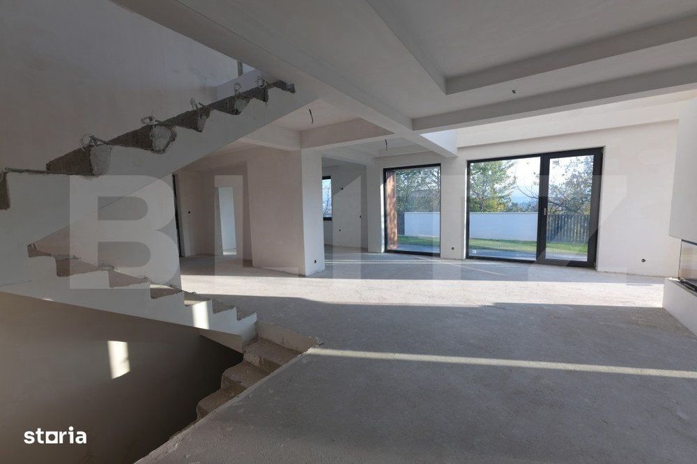 Vila Smart Home,tamplarie casa pasiva,jaluzele ascunse, semineu, sauna