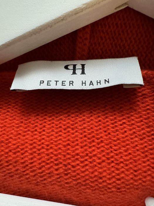 Cardigan lung merino 100% Peter Hahn, mărime 38.