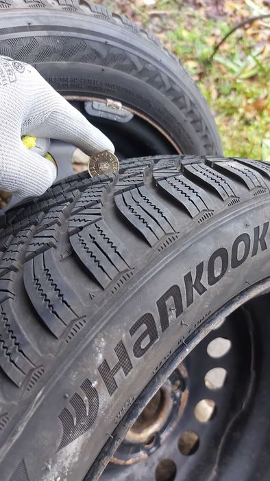 185 55 15 Hankook iarna cu jante 2023 Două