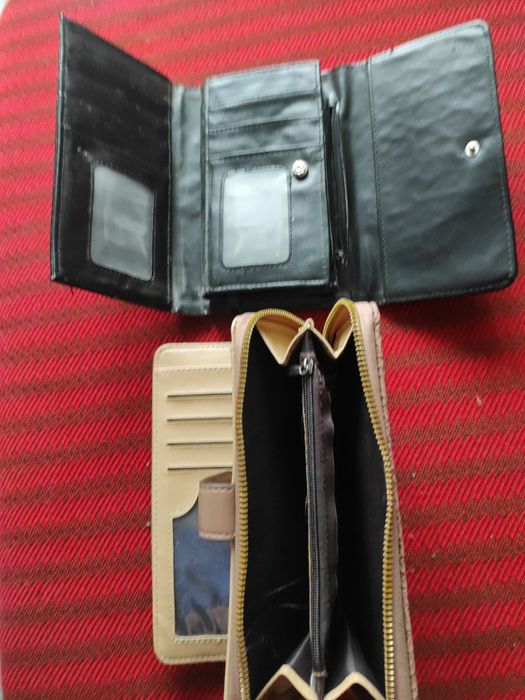 Plicuri, portmonee cu multe sertare diversificate