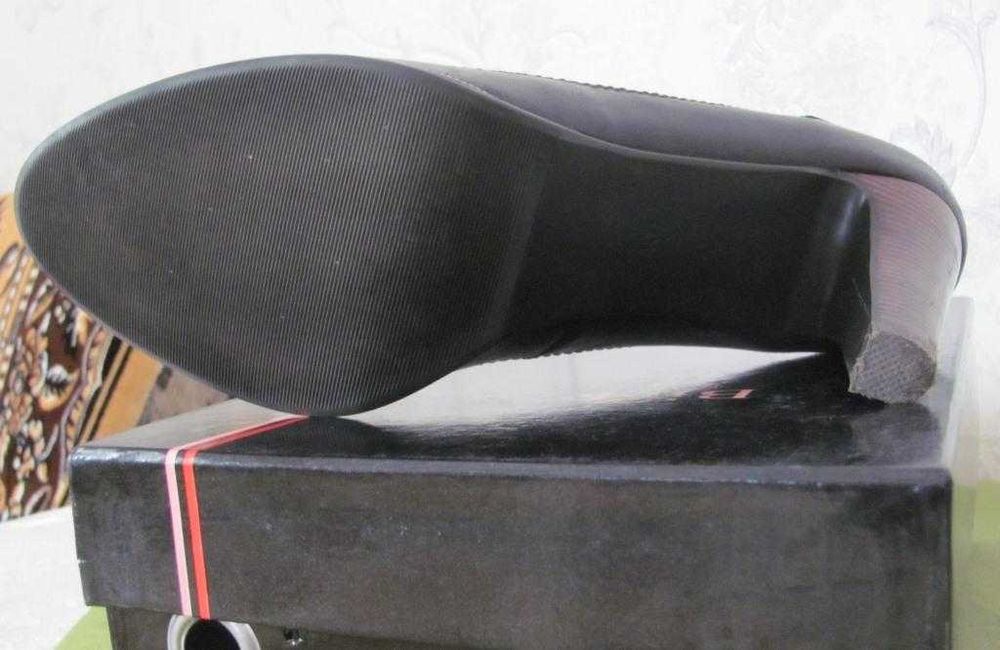 Туфли кожаные, размер 40