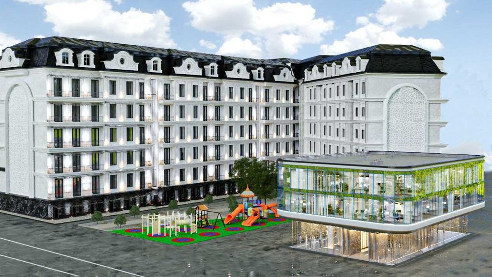 ЖК Charogon_houses, 1-к квартира 40.2 м2, Тошкент вил, Салар кўча